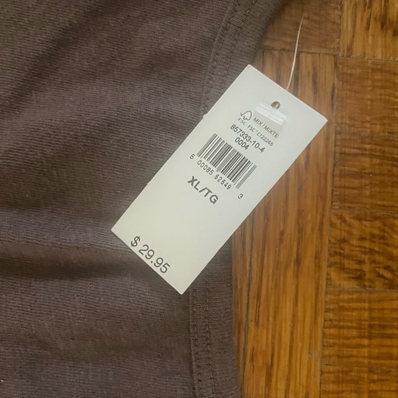 Brown GAP shrunken tank XL NWT - Picture 4 of 7